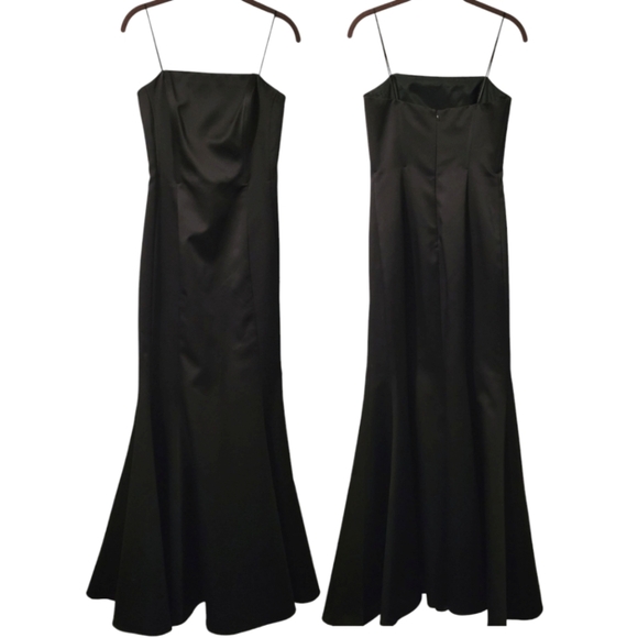 Cache NWT Women's 4 Elegant Black Evening Gown Formal Prom Wedding Black Tie - Picture 1 of 16